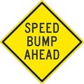 Nmc Speed Bump Ahead Sign, TM214J TM214J